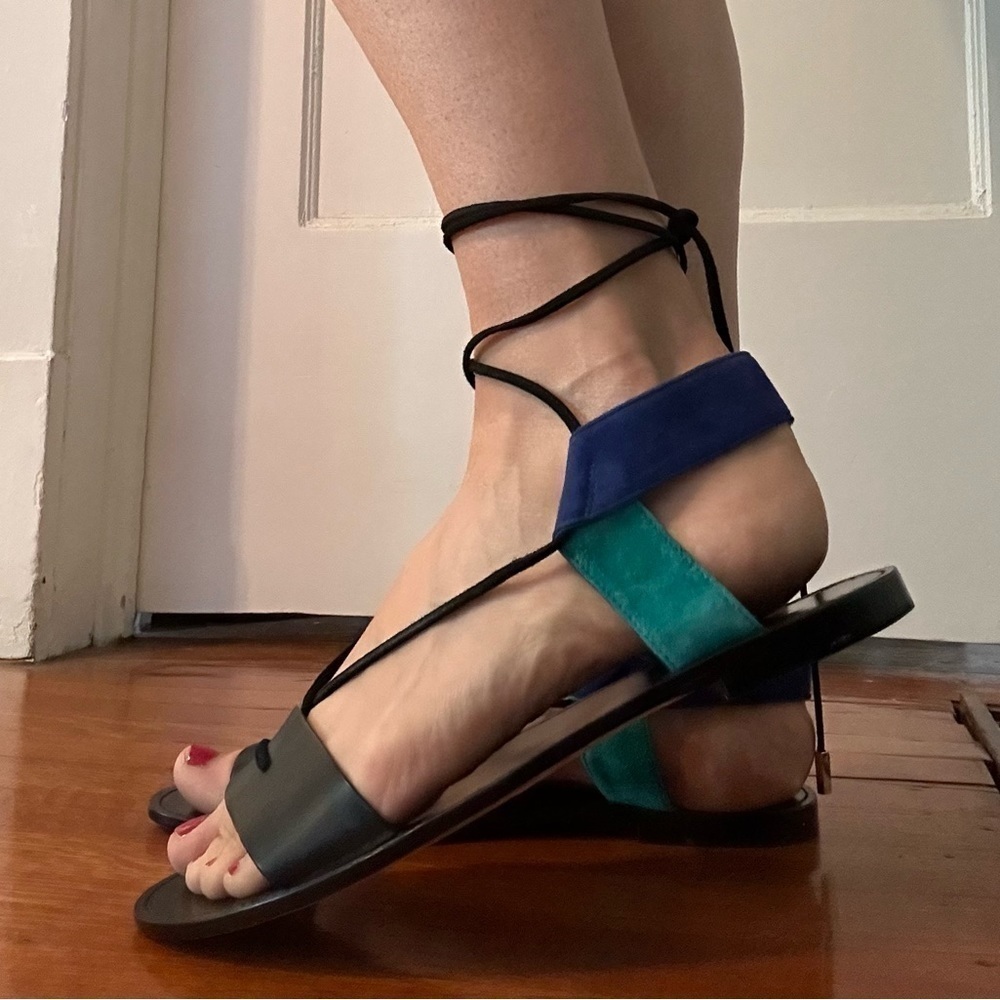 Diane Von Furstenberg gladiator sandals